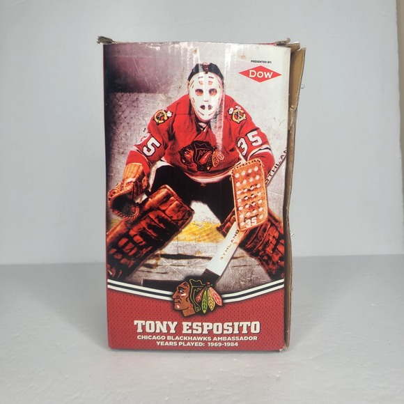 Tony Esposito Chicago Blackhawks Bobblehead‎ Goalie